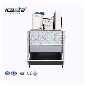 [Hot Item] Icesta 1 1.5 2 Tons Commercial Flake Ice Making Machine