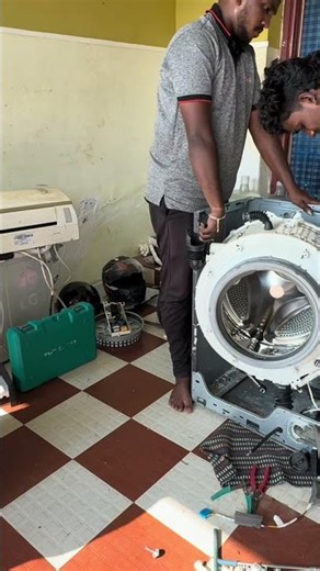 LG front load washing machine full service ￼