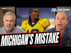 Why Bryce Underwood is a MISTAKE for Michigan | Colin Cowherd College Football