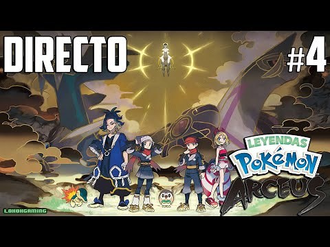 Leyendas Pokemon Arceus - Directo #4 Español - Final del Juego - Ending - Nintendo Switch