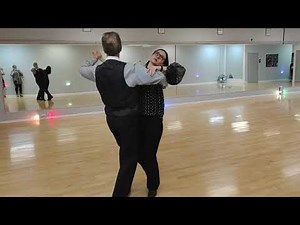 Foxtrot Steps (Silver Level) with Paul & Julianne at DanceWise Dance Studio in Phoenix, Arizona USA