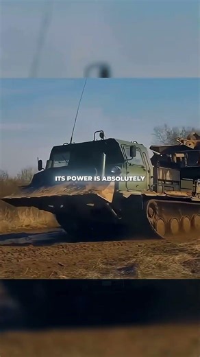 This terrifying machine can block tanks