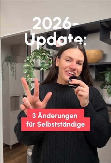 Wollt ihr einen Part 2? 😍🤭 Dann schriebt es in die Kommentare! #2026 #selbstständigkeit #änderungen2026