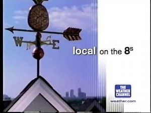 Weather Channel Weathervane Local Forecast Intro 2002