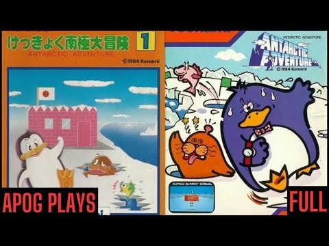 Antarctic Adventure (NES) | Playthrough | No Commentary