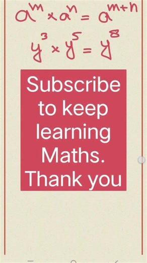 Multiplication Law of Indices #gcsemaths#igcsemaths #highschoolmath#olevelmaths #MathsWithEngrShahid