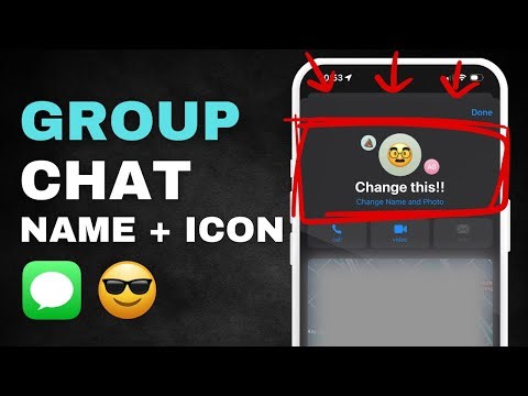How to Change the Name, Icon or Image of a Group Chat in iMessage