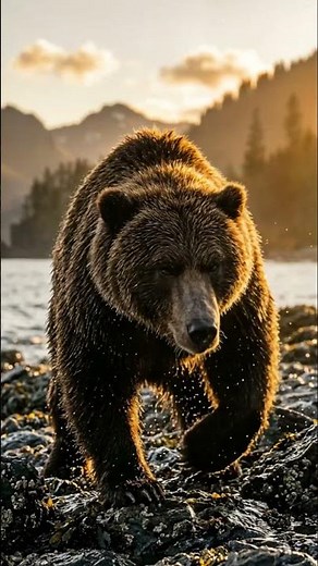 Bear vs Salmon: Alaska's Fiercest Battle #alaskawildlife #bear