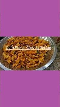 Crispy Corn Flakes Chevda Recipe 🌽😋 | Easy Homemade Namkeen