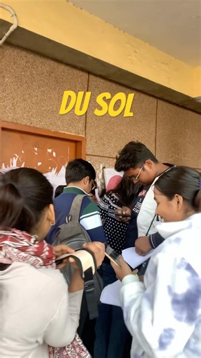 DU SOL KA secend paper tha mere 😥😅 #minivlog #colleg #vlog #ashortaday @s@sahilvloging912
