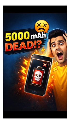 5000 mAh Battery Phir Bhi Dead?! 😱 mAh Ka Sach | Smartphone Battery Truth