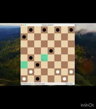 TicTacToe & Checkers with Monte Carlo Tree Search (MCTS) | AI Game Project Showcase