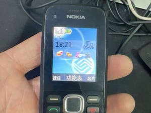【我爱科鲁泽的数码频道】【收藏手机展示系列】十五年前的C系列中让UP主都意想不到的低端机——Nokia C1-02 CMCC 开关机 功能展示