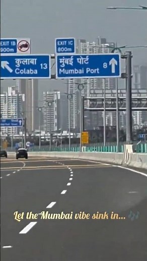 Let the Mumbai Vibe Sink In 🏙️ | Aesthetic Mumbai Skyline | indianmomand2bachaas #shorts