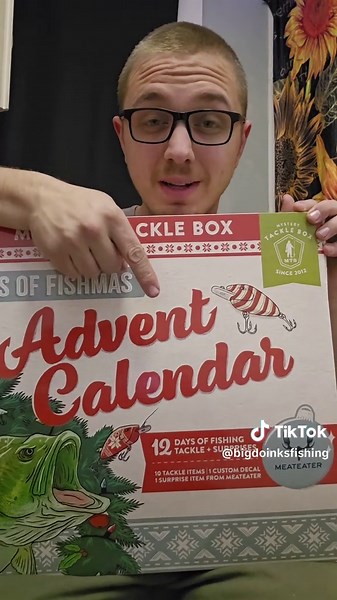 Mystery Tackle Box 12 Days of Fishmas Advent Calendar