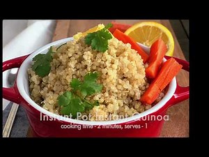 Instant Pot Instant Quinoa | How to Cook Quinoa | Healthy Eating