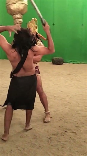 Behind the scenes serial #hanuman2 #comedyvideos #behindthescenes #behindthescene #shorts #bts