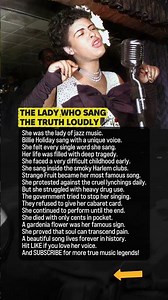 Billie Holiday Used Her Voice For Justice