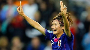 2011年7月13日、女子W杯の準決勝で澤穂希と川澄奈穂美らのゴールで日本が初の決勝進出を決めた