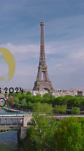 Paris France July 2024 Aerial View Paris 2024 Summer Olympics