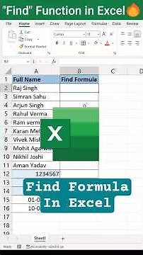 Stop Searching Manually! Use This Excel Formula ⚡