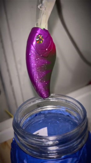 New gill style pattern I finished tonight #customlures #fishing #bassfishing