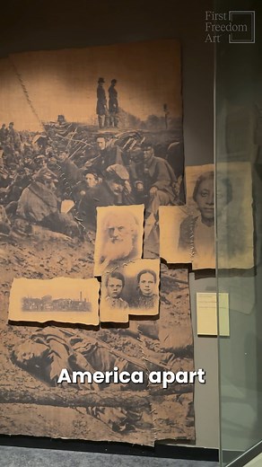 The Civil War tore America apart—and Abraham Lincoln bore its weight. In his second inaugural address, he called the nation to healing: “With malice toward none, with charity for all…” Arnold Friberg’s Portrait of Abraham Lincoln captures that moment of resolve and compassion. It’s more than a painting—it’s a reminder of the courage to pursue unity, even in the face of division. | First Freedom Art Company