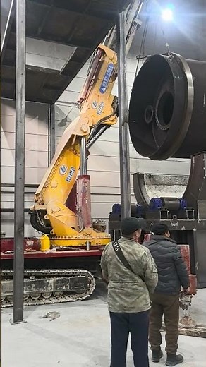 Continuous pyrolysis machine inner liner installation