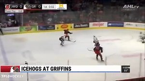 Griffins defeat Icehogs 1-0