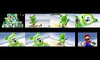Mix of 8 videos from youtube : mashup!!!!! The Gummy Bear Song