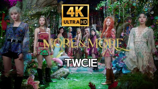 【4K 60FPS】MORE & MORE 官方MV—TWICE（2020）（AI 高清修复）
