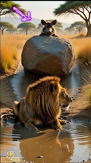 Prank Gone Wrong for the Lion 🦁🤣 #shots