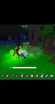 99 Nights in The Forest - Taming Mammoth (Snow Biome) #roblox #99nightintheforest