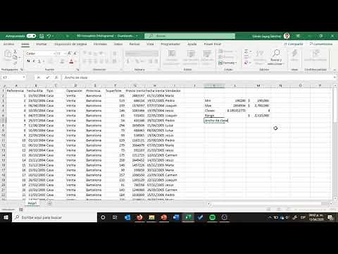 Creando un histograma con Análisis de Datos de Excel
