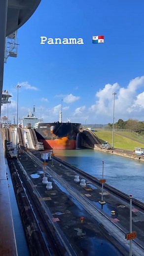 17K views · 222 reactions | Train Passing Through Panama Canal | Amazing Machine | Facebook