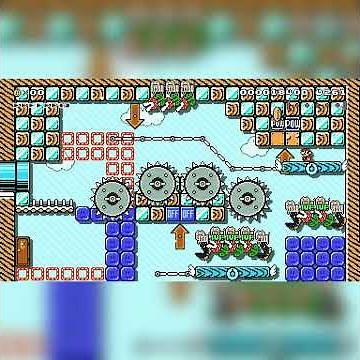 Simple Platformer #5 by Mortis23ツ #shorts 🍄 Super Mario Maker 2 ✹4K Switch 2 No Commentary #dke