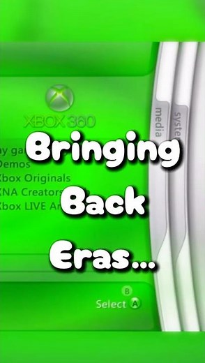Bringing Back Eras Of The Xbox 360…