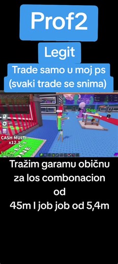 Prof2 legit Ko hoće trade samo moj ps Ko hoće nek se javi u dm i kom💪💪💪