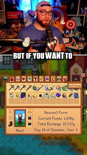 Pokemon Stardew Valley Mod Pelipper Town Mod Settings and Tips #shorts #pokemon #stardewvalley