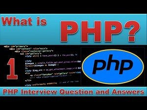 What is PHP? PHP interview question and answer series