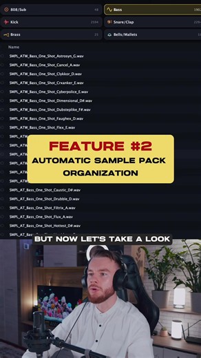 Not a Single Sample in Your Library Gets Forgotten 🗂️ Overview Of More Features On Our YouTube Channel ▶️ 🔍 Search By Sound, Not Just Filename 🎯 Find Similar Samples Instantly 🎧 Every Preview Plays In Your Tempo & Key 🎹 Drag Samples In — Already Synced to Your Project ✂️ One-Shots: Auto-Slice Any Loop Into Single Hits 🎼 Generate MIDI From Any Audio File (Beta) 📁 Auto-Sorts: Kicks, Bass, 808s, Hats, Vocals 💻 Standalone App VST3/AU Plugin, One License 🆓 Free 7-Day Trial — Full Version Wit