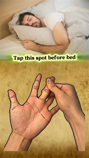 33K views · 906 reactions |  Massage it gently for 2 minutes every night before bed 律 Helps calm the mind and ease you into restful sleep ❤️ Tap the heart and comment “Thank you” if this helped you. #sleepbetter #bedtimeroutine #relaxingmassage #naturalhealth #nightwellness | healing2daily | Facebook