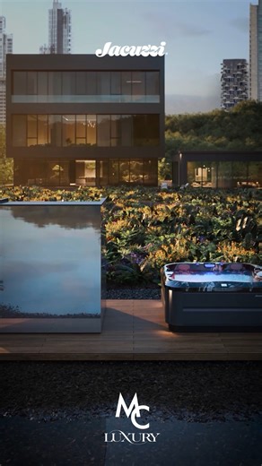 You spend your days connected to everything-except yourself. It's time to unplug, unwind, and restore in a Jacuzzi. The original hydrotherapy technology. Perfected for modern life. #bathroomdesign #premiumquality #bathroomluxury #jacuzzi #luxuryinteriors #WellnessAtHome #luxurylifestyle #LuxuryWellness #mcLuxury | MC Luxury