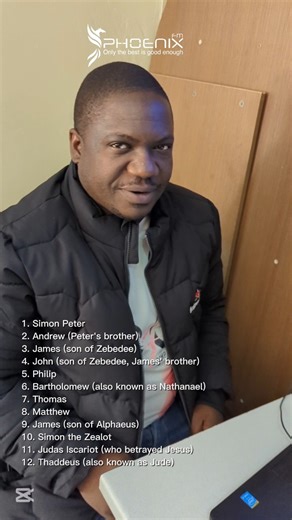 Who knows their disciples? We asked around the Phoenix FM office and got some interesting answers. And the verdict is... we need Bible study at the office 😂 Follow us on tiktok https://www.tiktok.com/@phoenixfmzambia #PhoenixFM #onlythebestisgoodenough | Phoenix FM Zambia