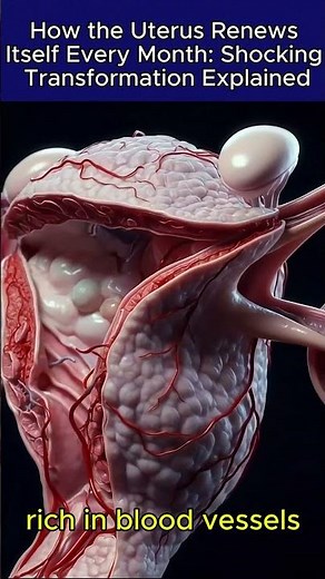 How the Uterus Renews Itself Every Month | Menstrual Cycle Explained (3D Animation)
