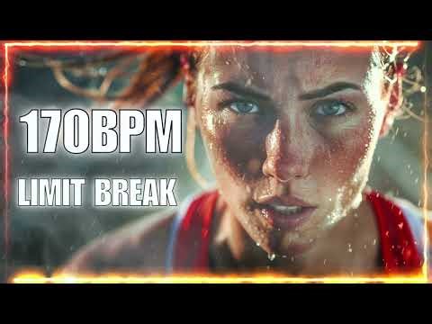 【40 Min Workout Music】170 BPM THE ZONE - Limit Break | The First Step Music