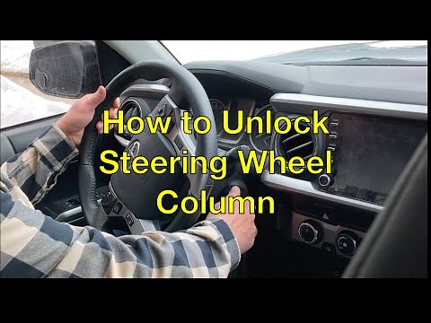 How to Unlock Steering Wheel Column