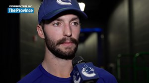 7.1K views · 151 reactions | "Work and passion are the things we need to bring tonight."  Kyle Burroughs ahead of Tuesday's game in Columbus | Vancouver Canucks | Facebook