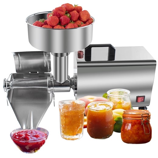 110V Electric Tomato Milling Strainer Commercial Jam Sauce Maker Machine
