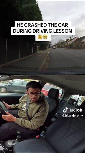 Hilarious Driving Lesson Fail | Car Crash Mishap 😂